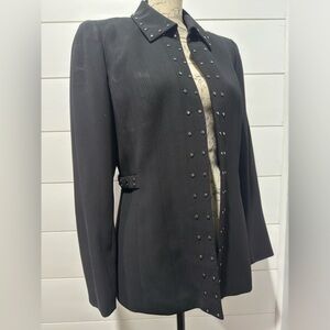 LIKE NEW KASPER ELEGANT WOMENS black Business suite